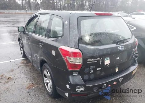 2015 Subaru Forester 2.5I из США, поврежденный, VIN JF2SJAAC6FH452681